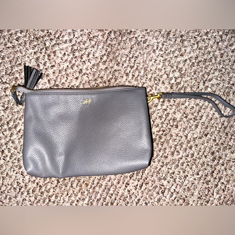 Freshly Picked Classic Zip Pouch Stone. NWOT.